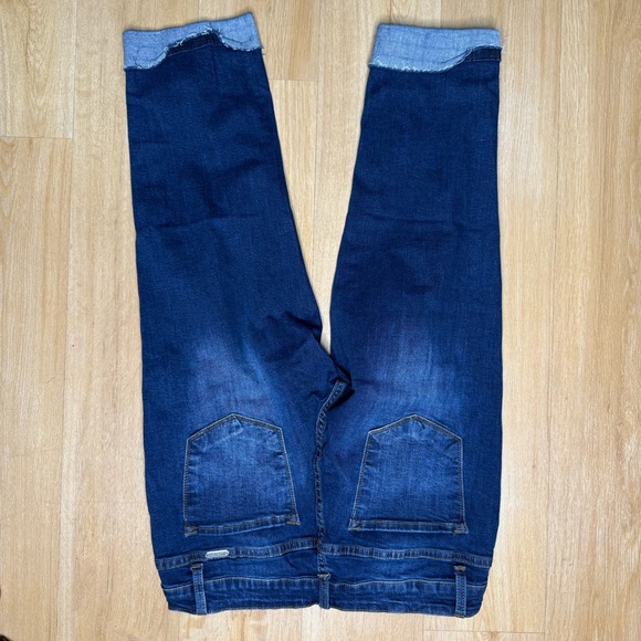 KanCan Dark Blue Capri Jeans - Picture 2 of 4
